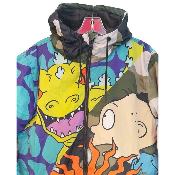 Members Only Nickelodeon Rugrats Hooded Jacket Men’s Size L - Picture 2 of 13